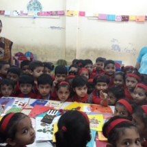 JR KG Greeting making Competition 18-19