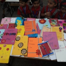 JR KG Greeting making Competition 18-19