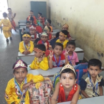 Janmashtami celebration by JR KG stuents