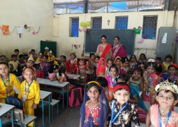 Janmashtami celebration by JR KG stuents