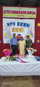 Principal's birthday celebration