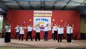 Principal's birthday celebration