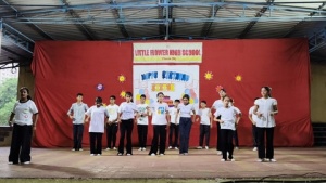 Principal's birthday celebration
