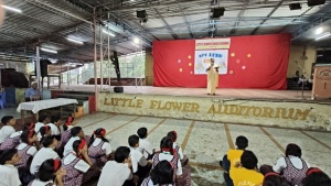 Principal's birthday celebration