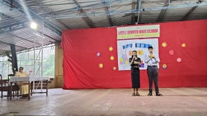 Principal's birthday celebration