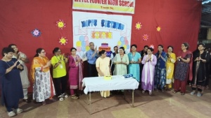 Principal's birthday celebration