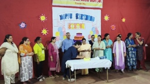 Principal's birthday celebration