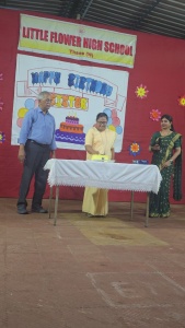 Principal's birthday celebration