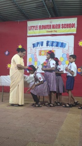 Principal's birthday celebration